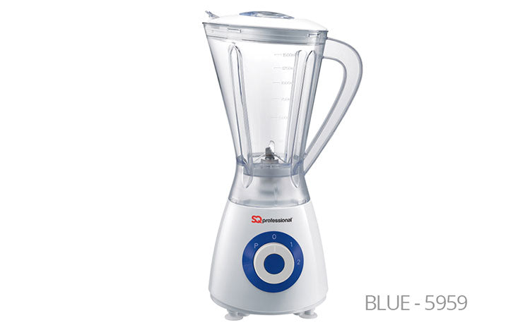 SQ Professional Blitz Blender Grinder 600W Blue Efficient Kitchen Appliance