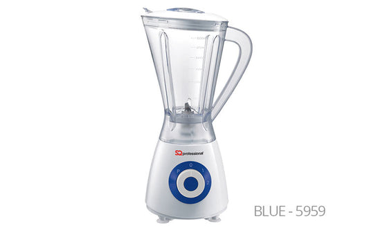 SQ Professional Blitz Blender Grinder 600W Blue Efficient Kitchen Appliance