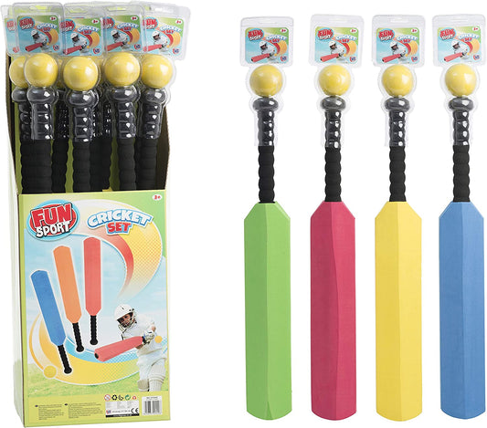 Foam Cricket Set for Kids Safe Fun Cricket Practice