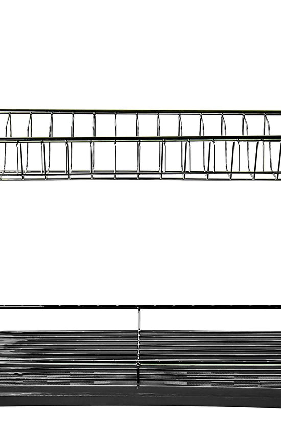 Tristar 2 Tier Dish Drainer Cutlery Rack Sleek Organizational Solution