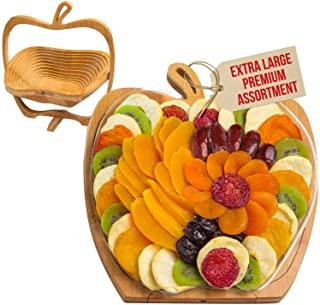 Bamboo Collapsible Fruit Apple Basket Bowl