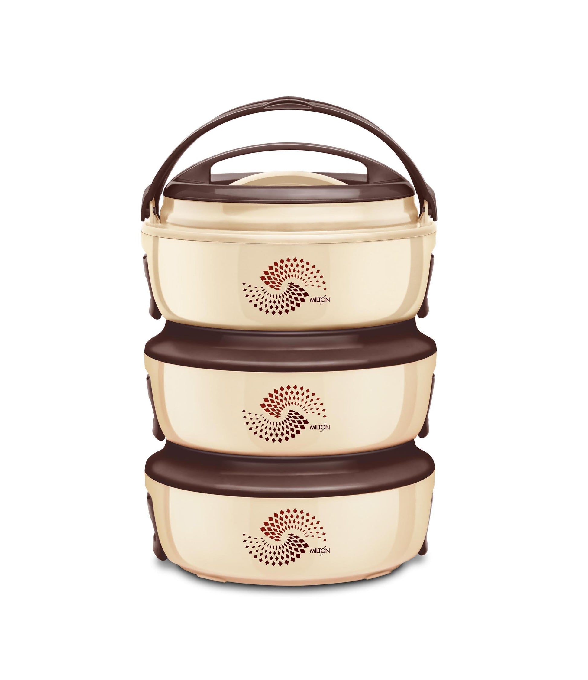 SQ Professional Venture Insulated Hot Pot Set of 3 Cream 15L Premium Kitchenware Set