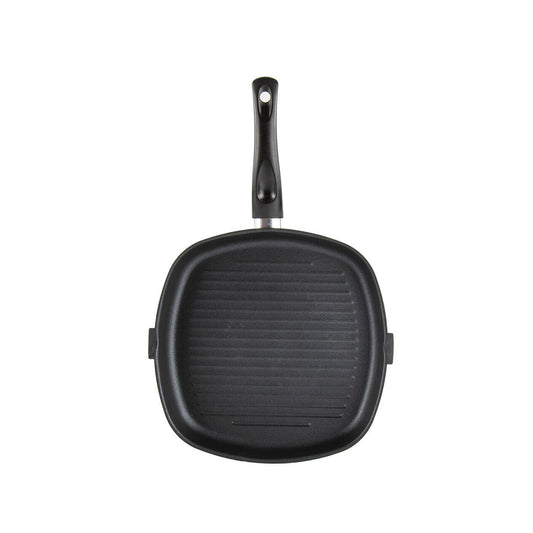 SQ Professional 24 cm Square NonStick Grill Pan Carbon Steel