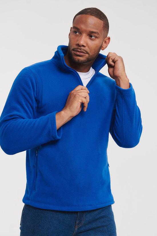 Russell Europe Outdoor Fleece with 14 Zip for Men
