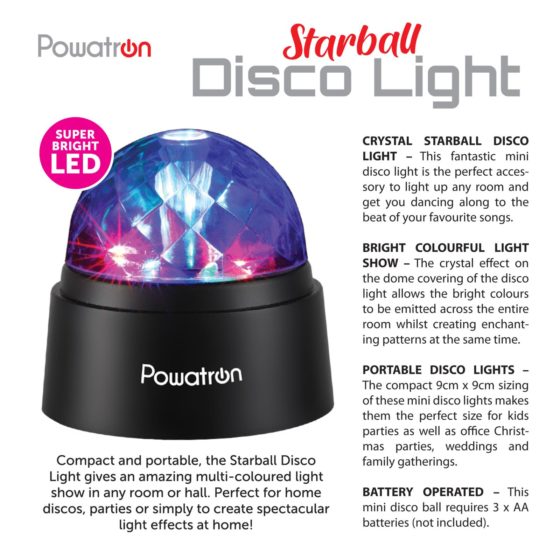 Mini Disco Light Star Ball LED Colorful Party Lighting