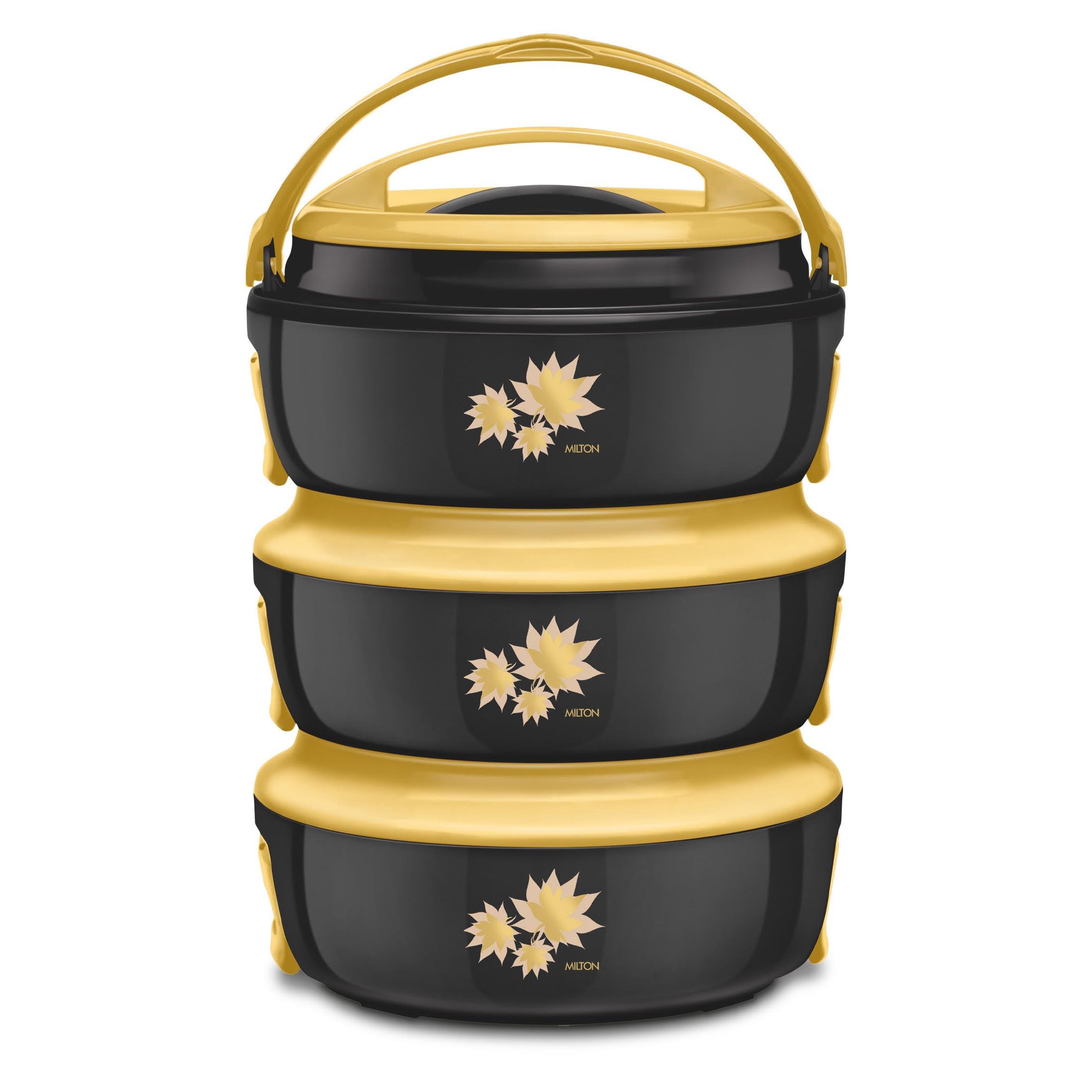 SQ Professional Venture Insulated Hot Pot Set of 3 Black 15L