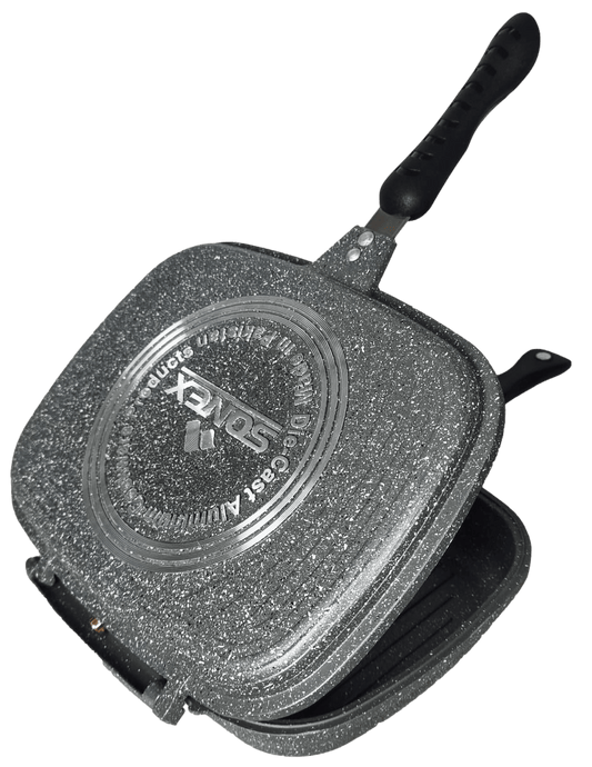 Sonex Diecast Double Sided Pan 36 cm Multifunctional Kitchenware