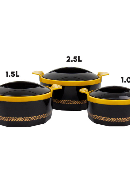 SQ Professional Fionna Hot Pot Set of 3 Black