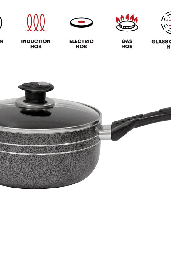 SQ Professional Una Non Stick Pan Set of 6 Essential Cookware Collection