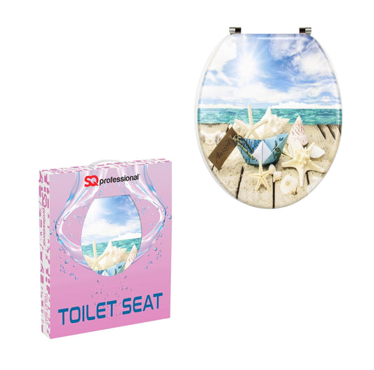 SQ Professional Aquatic Paper Boat Bathroom Toilet Seat 36cm x 43cm x 55cm