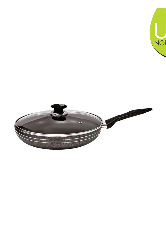 Una 22cm NonStick Frying Pan with Lid HighQuality Cookware