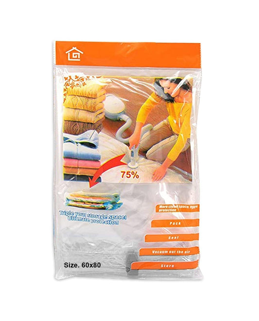 SpaceSaving Vacuum Storage Bags Pack 60cm x 80cm
