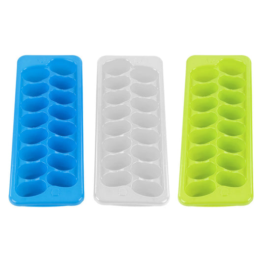 Durable Plastic Ice Cube Tray Mould 29x12x5cm