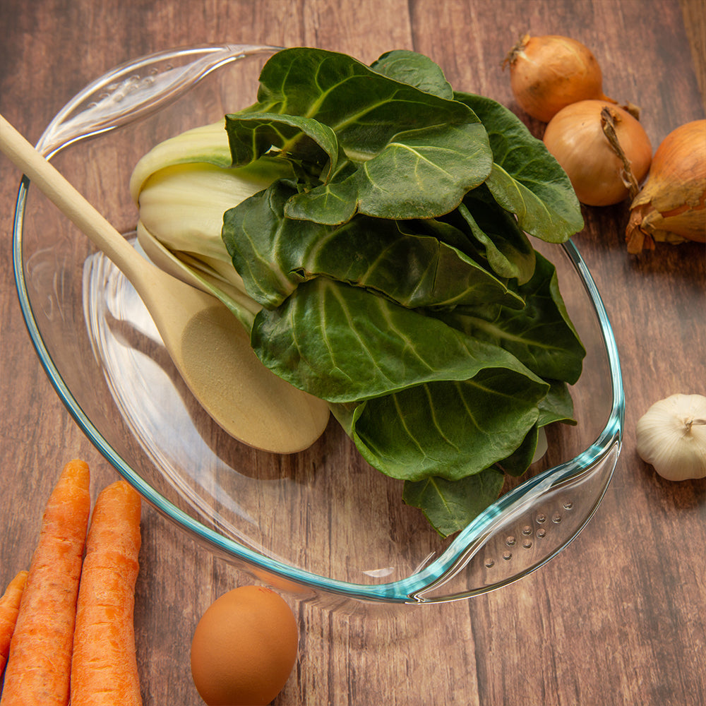 Durane Oval Tempered Glass Oven Casserole Baking Dish 25L