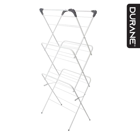 Durane 3Tier Clothes Airer Compact and Sturdy Laundry Drying Rack