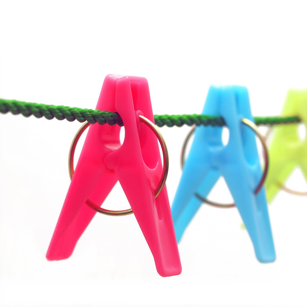 Durane Nylon Laundry Clothes Washing Line Rope 15m Assorted Colours