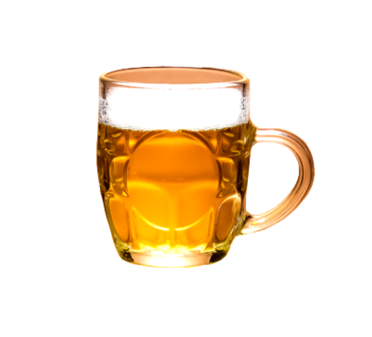 Elegant Crystal Glass Tea Beer Mug 280ml