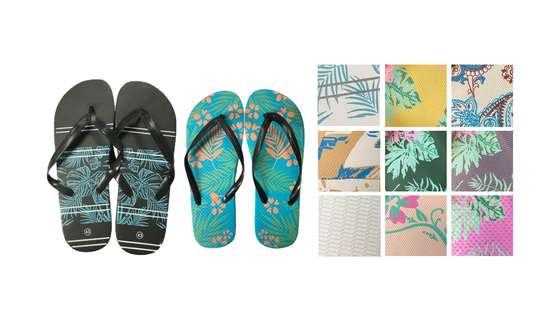 Assorted EVA Flip Flops Slipper Shoes Various Sizes and Colors