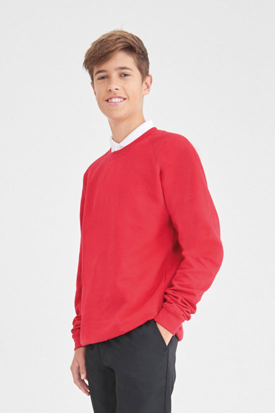AWDis Academy Senior Raglan Sweatshirt for Kids