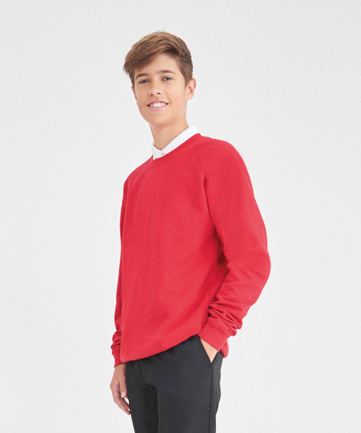 AWDis Academy Senior Raglan Sweatshirt for Kids