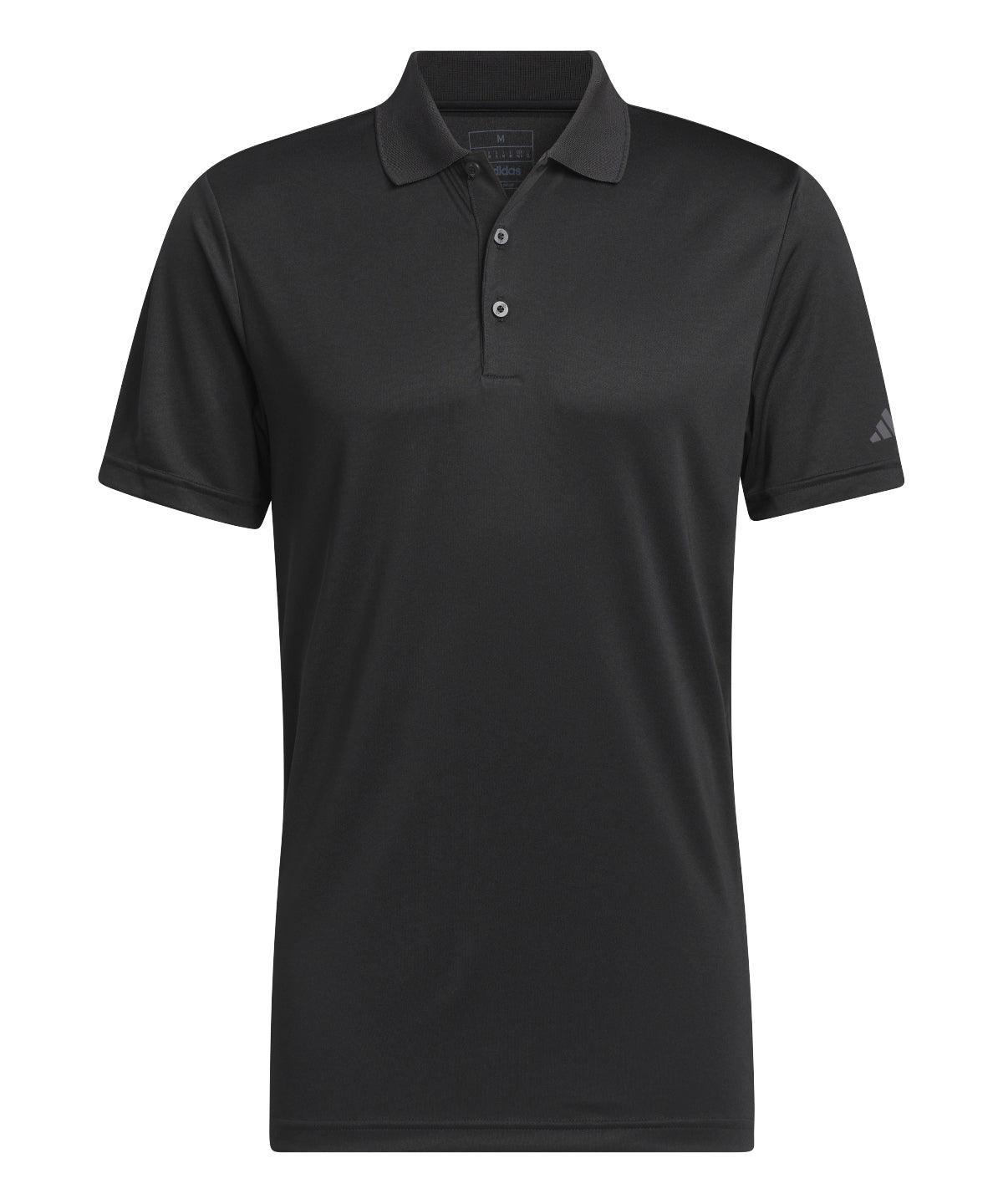 adidas Performance Mens Organic Polo with 3Stripes Pattern
