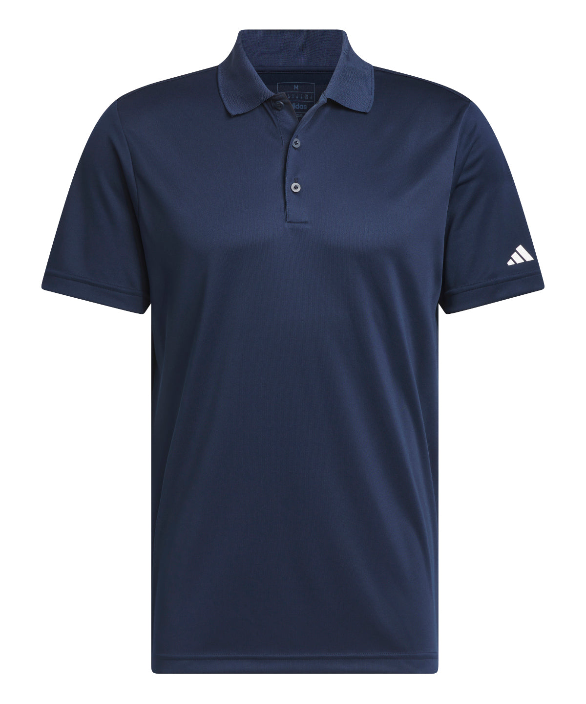 adidas Performance Mens Organic Polo with 3Stripes Pattern