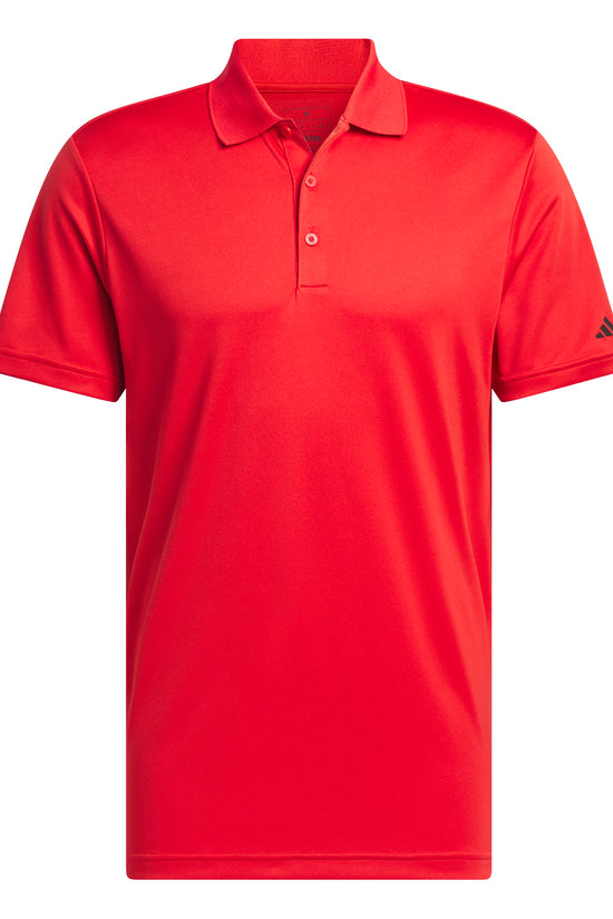 adidas Performance Mens Organic Polo with 3Stripes Pattern
