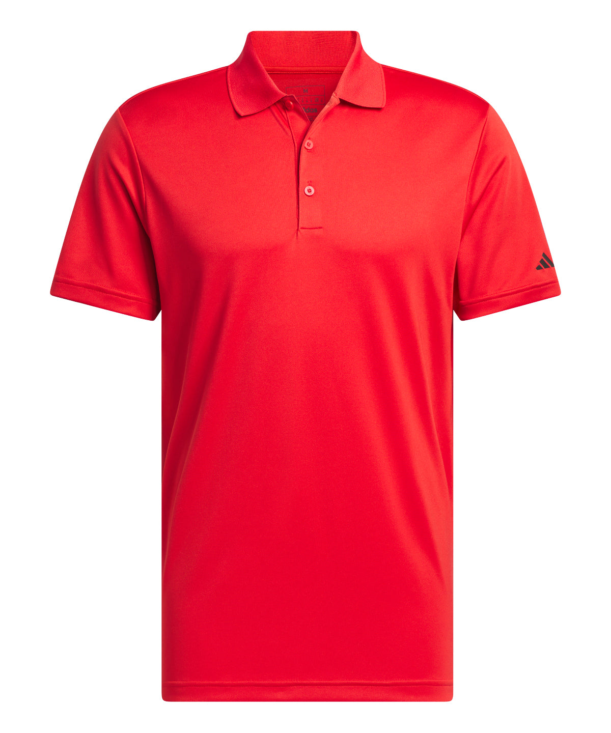 adidas Performance Mens Organic Polo with 3Stripes Pattern