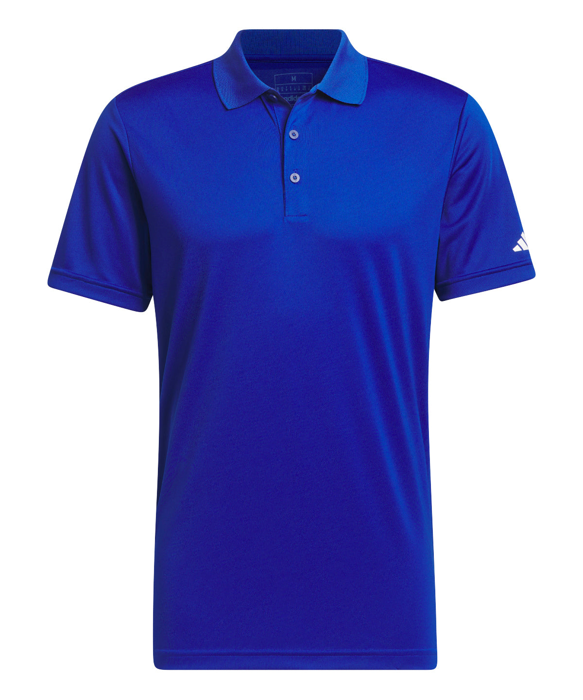 adidas Performance Mens Organic Polo with 3Stripes Pattern