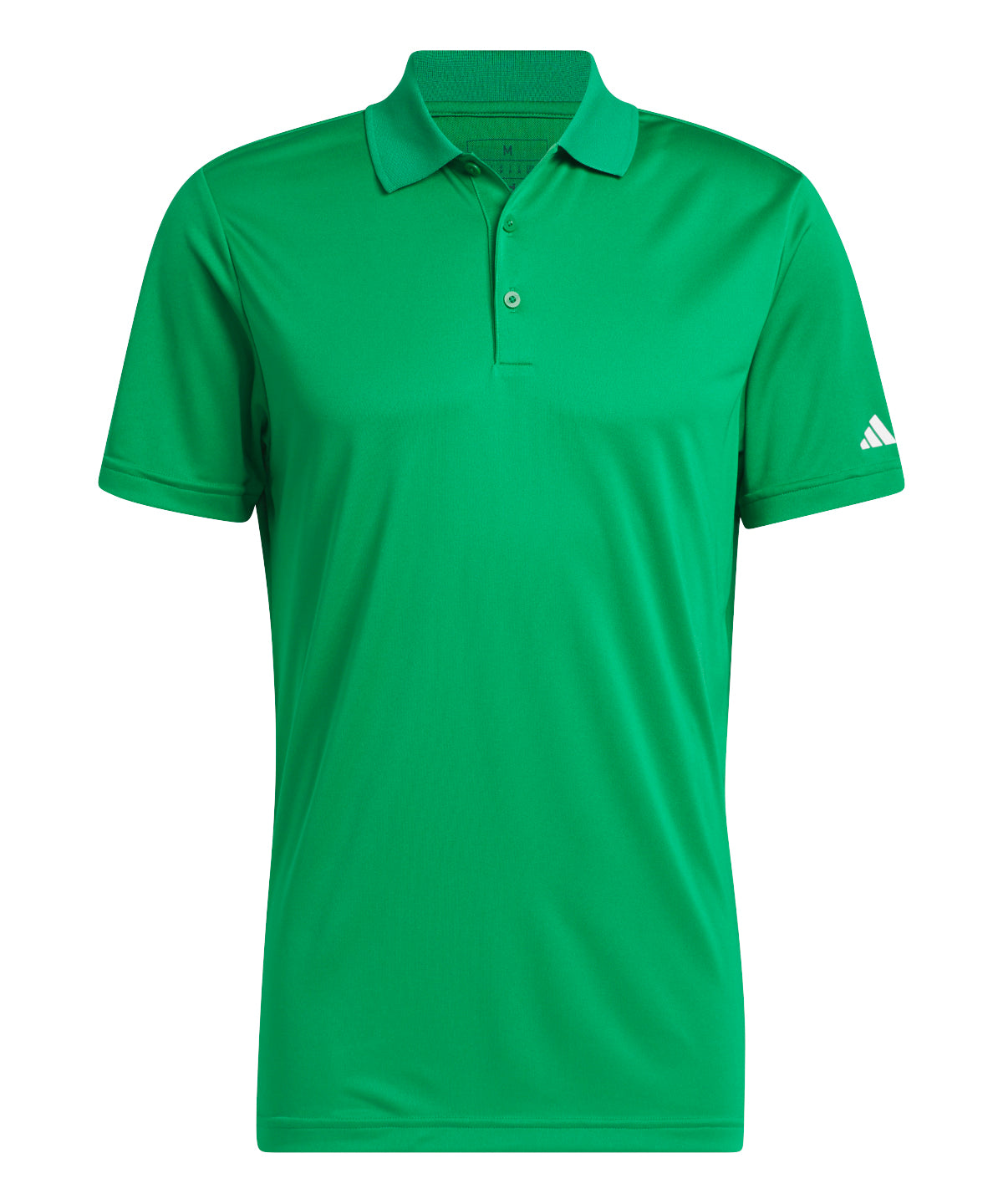 adidas Performance Mens Organic Polo with 3Stripes Pattern