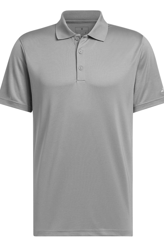 adidas Performance Mens Organic Polo with 3Stripes Pattern