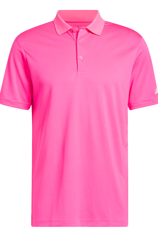 adidas Performance Mens Organic Polo with 3Stripes Pattern
