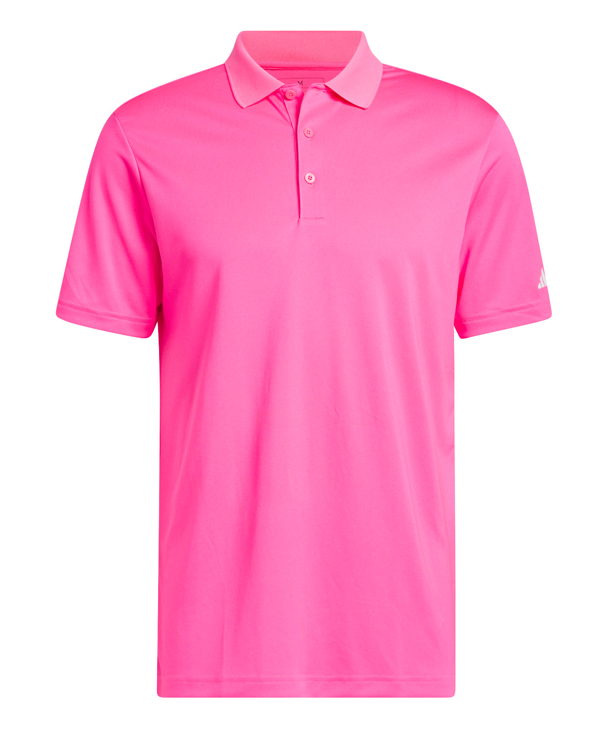 adidas Performance Mens Organic Polo with 3Stripes Pattern