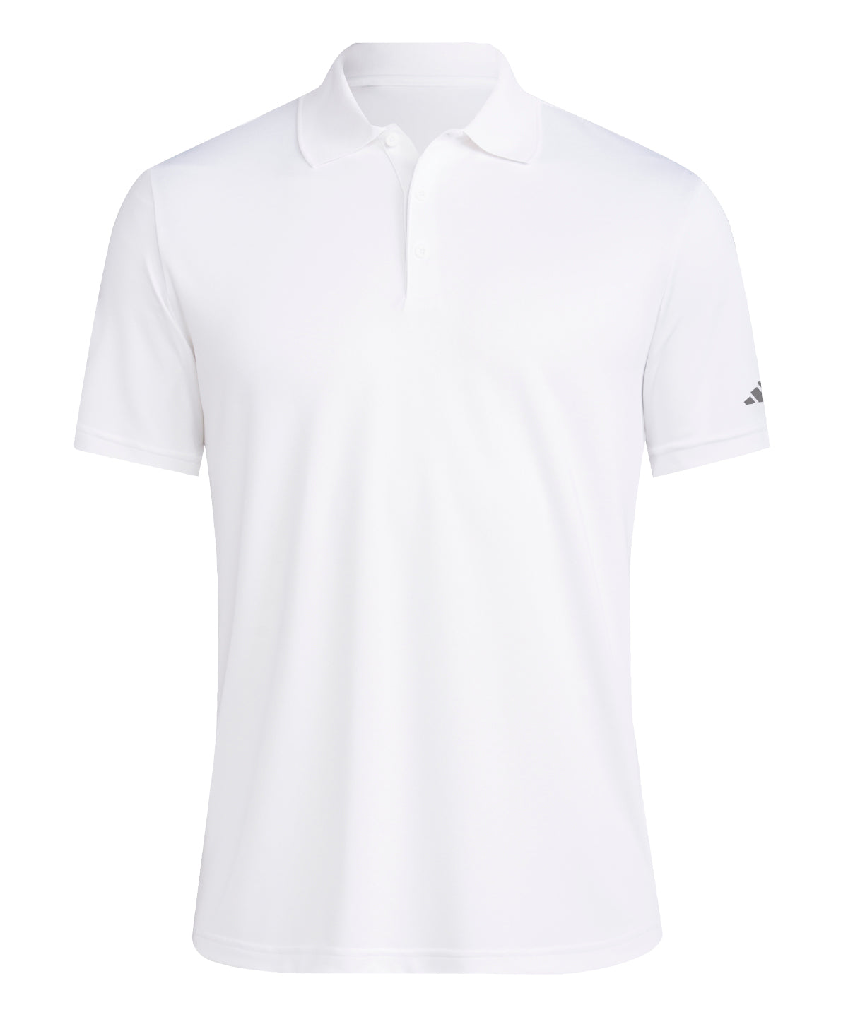 adidas Performance Mens Organic Polo with 3Stripes Pattern