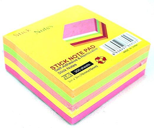 Convenient Block of Sticky Note Pad for Organized NoteTaking