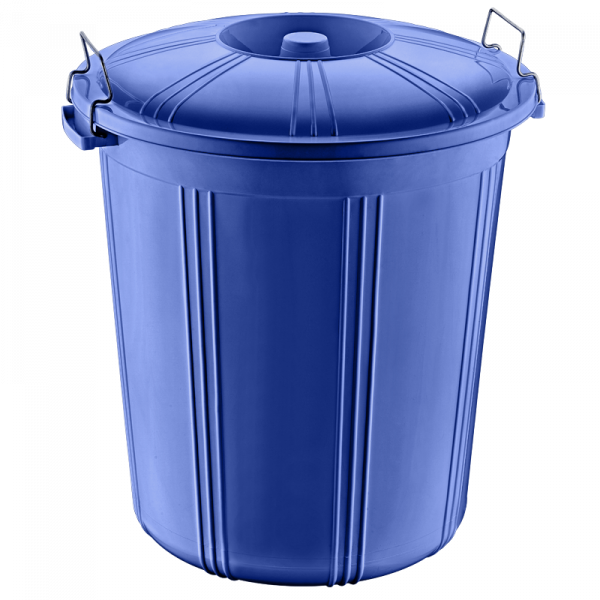 Premium 70L Round Bin with Lid AK227