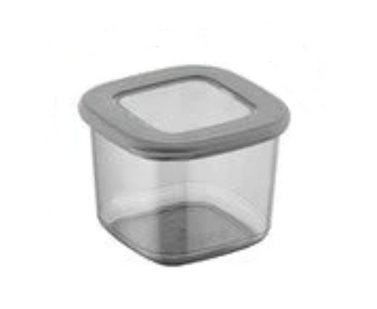 Poli Plastic Square Food Storage Container 550ml Secure and Versatile Storage Solution