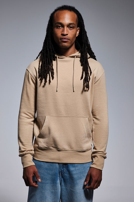Anthem Unisex Hoodie Soft Feel DoubleFabric Hood Brushed Fleece