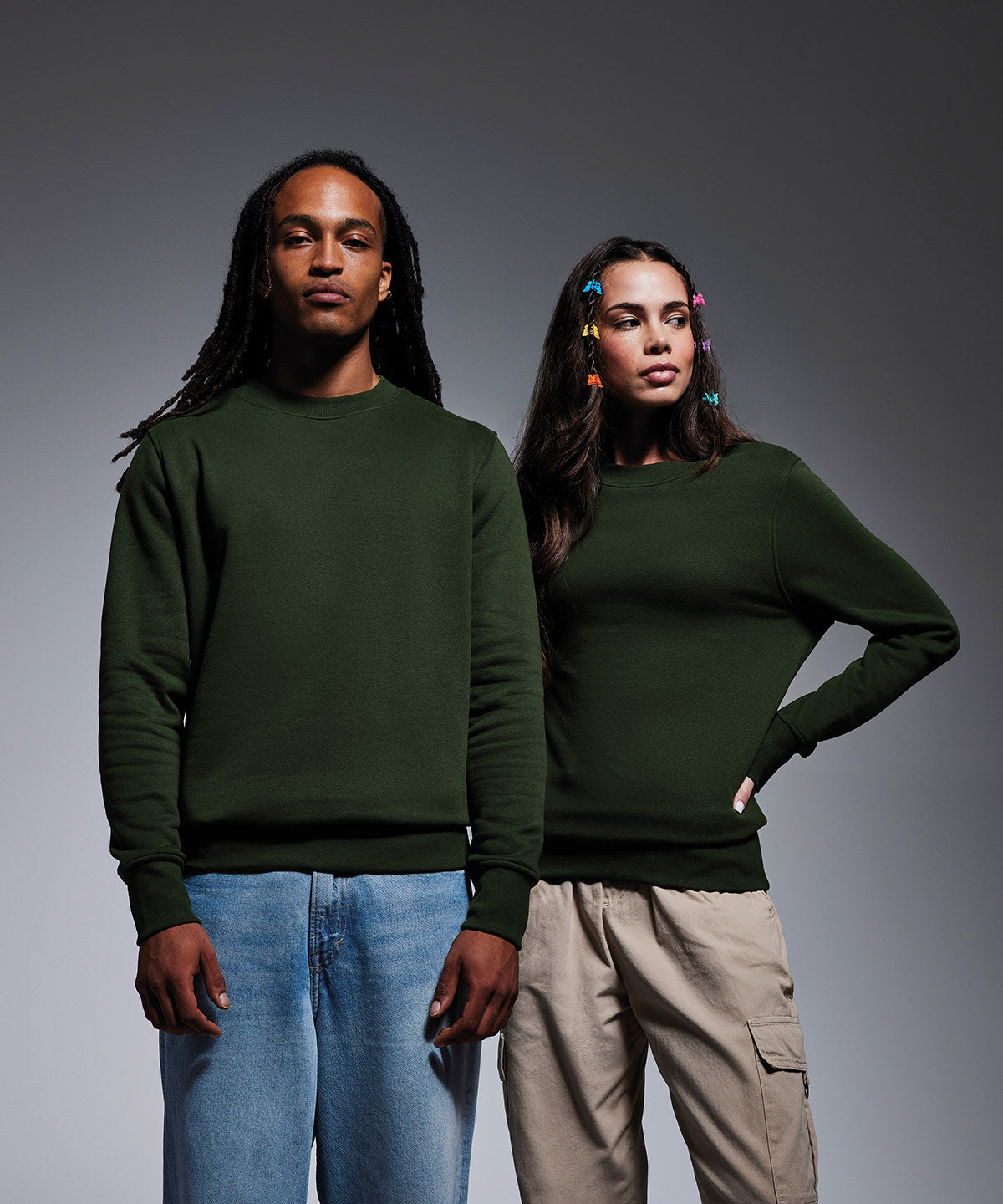 Organic Cotton Anthem Sweatshirt for Unisex Adults