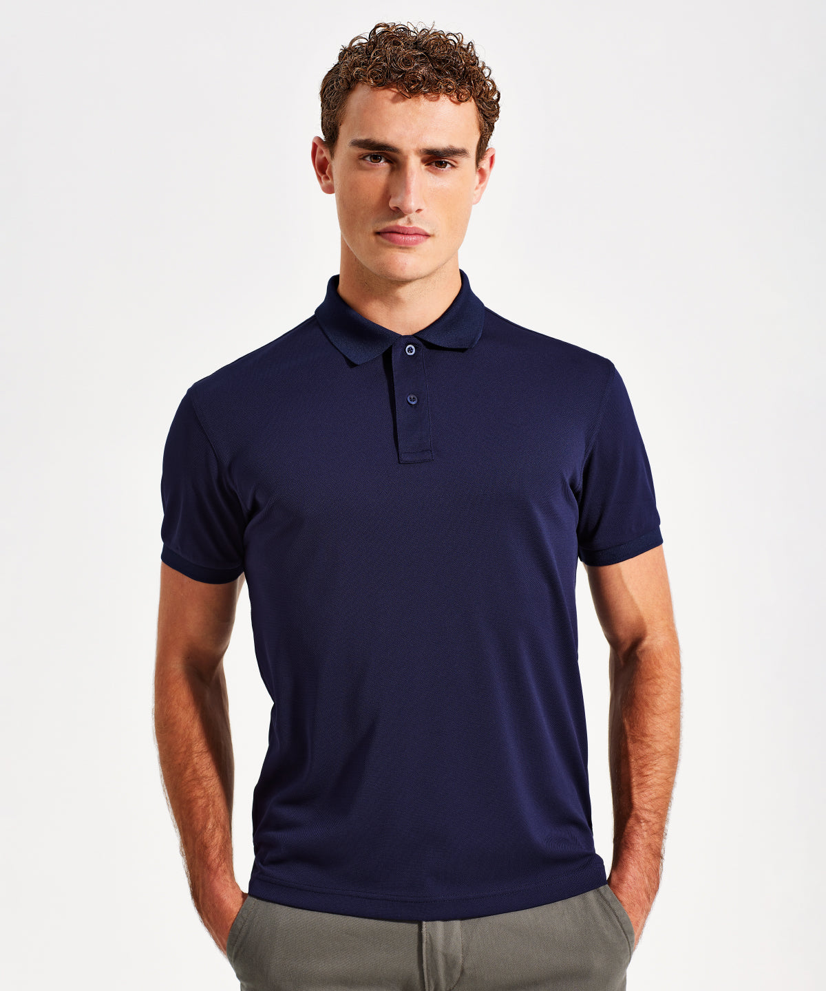 GlacierTech Performance Polo Shirt for Men