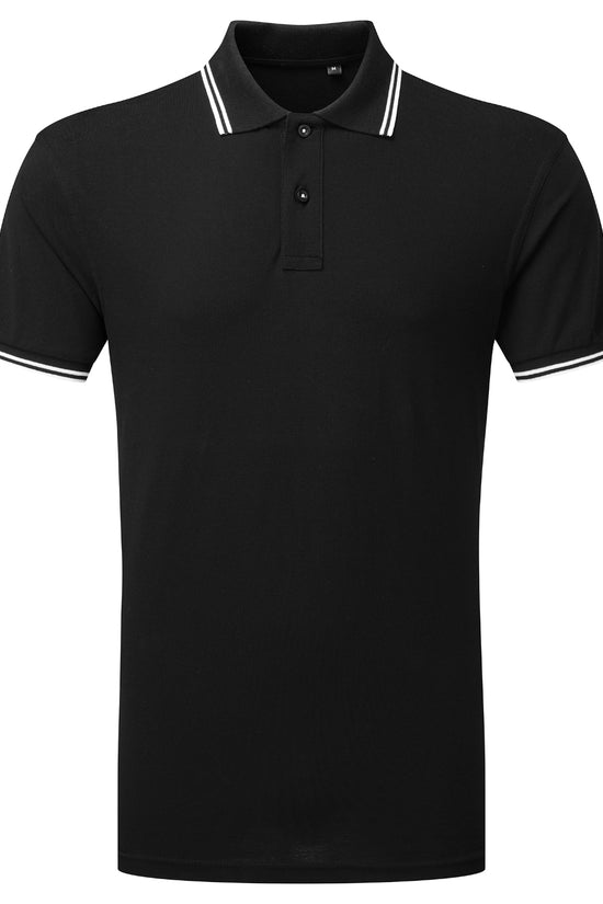 Mens Classic Fit Tipped Polo Shirt Plus Sizes