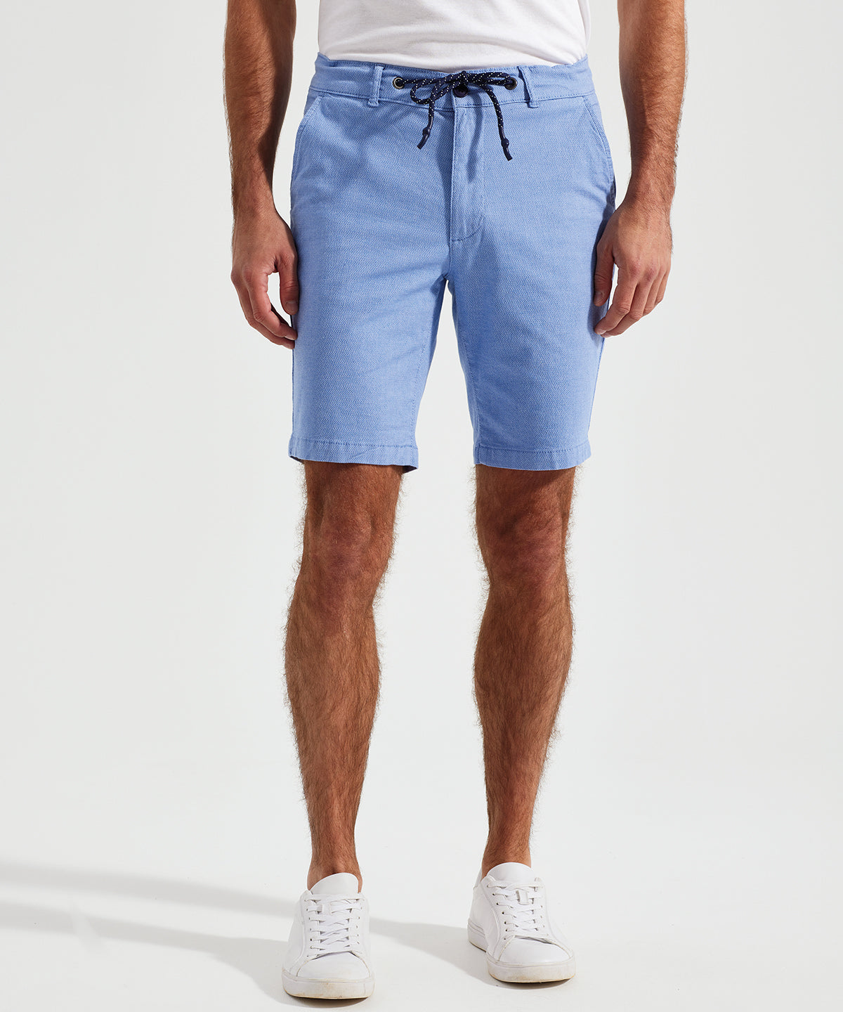 Mens Everyday Chino Shorts with Drawstring Waistband