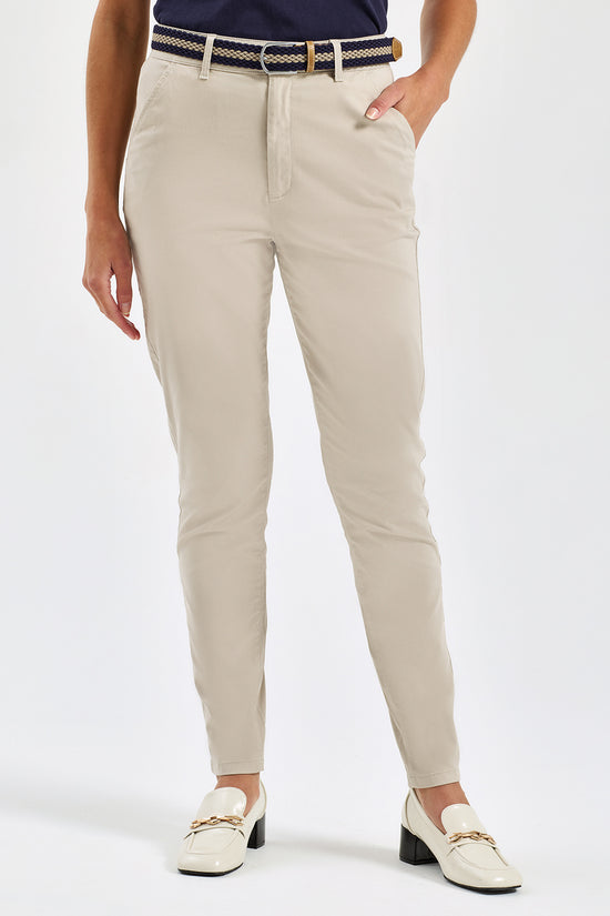 Asquith Fox Womens Slim Fit Chinos Stylish Comfort