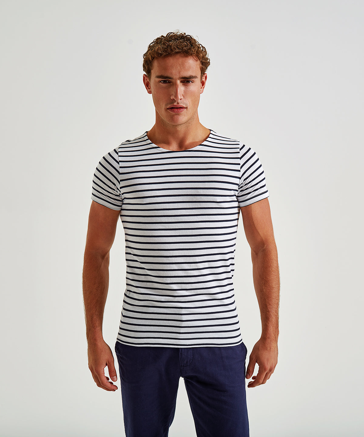 Asquith Fox Mens Mariniere Coastal Short Sleeve Tee