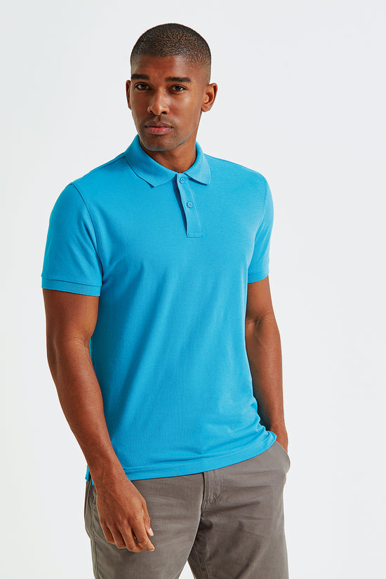 Mens Organic Cotton Classic Fit Polo Shirt Plus Sizes Available