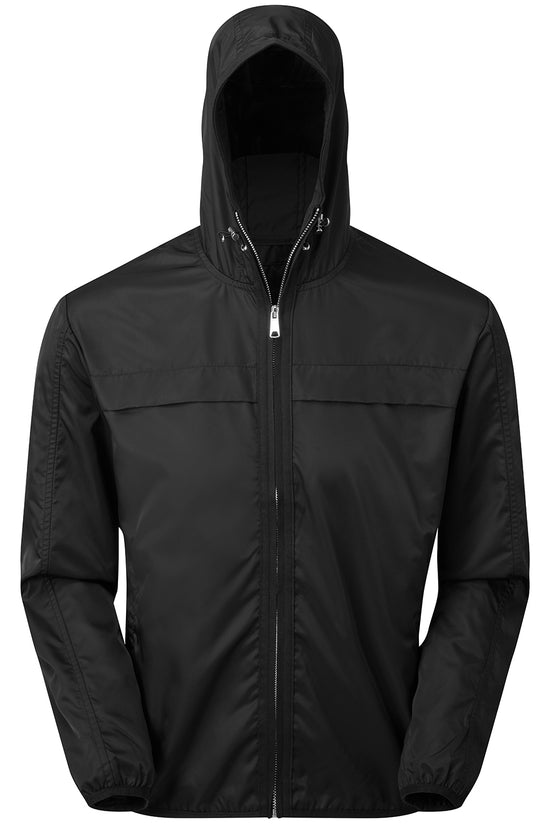 Mens Lightweight Shell Jacket with HighShine Details
