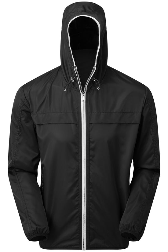 Mens Lightweight Shell Jacket with HighShine Details