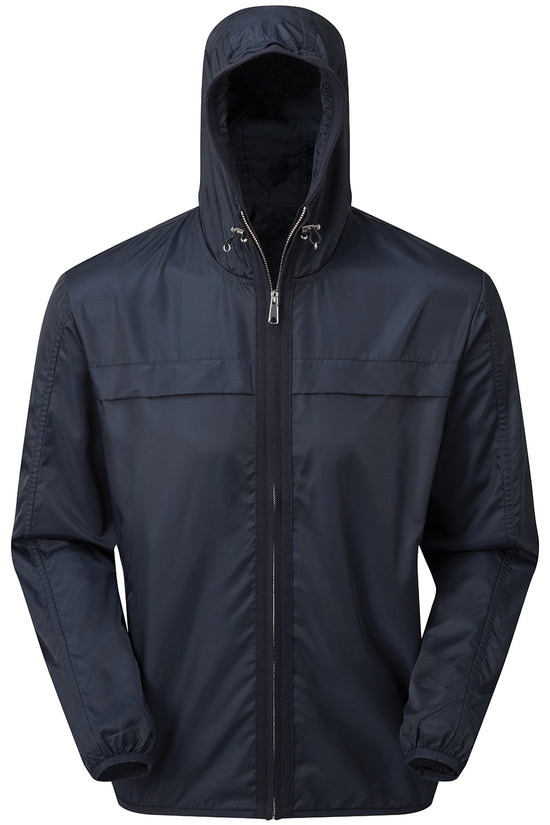 Mens Lightweight Shell Jacket with HighShine Details