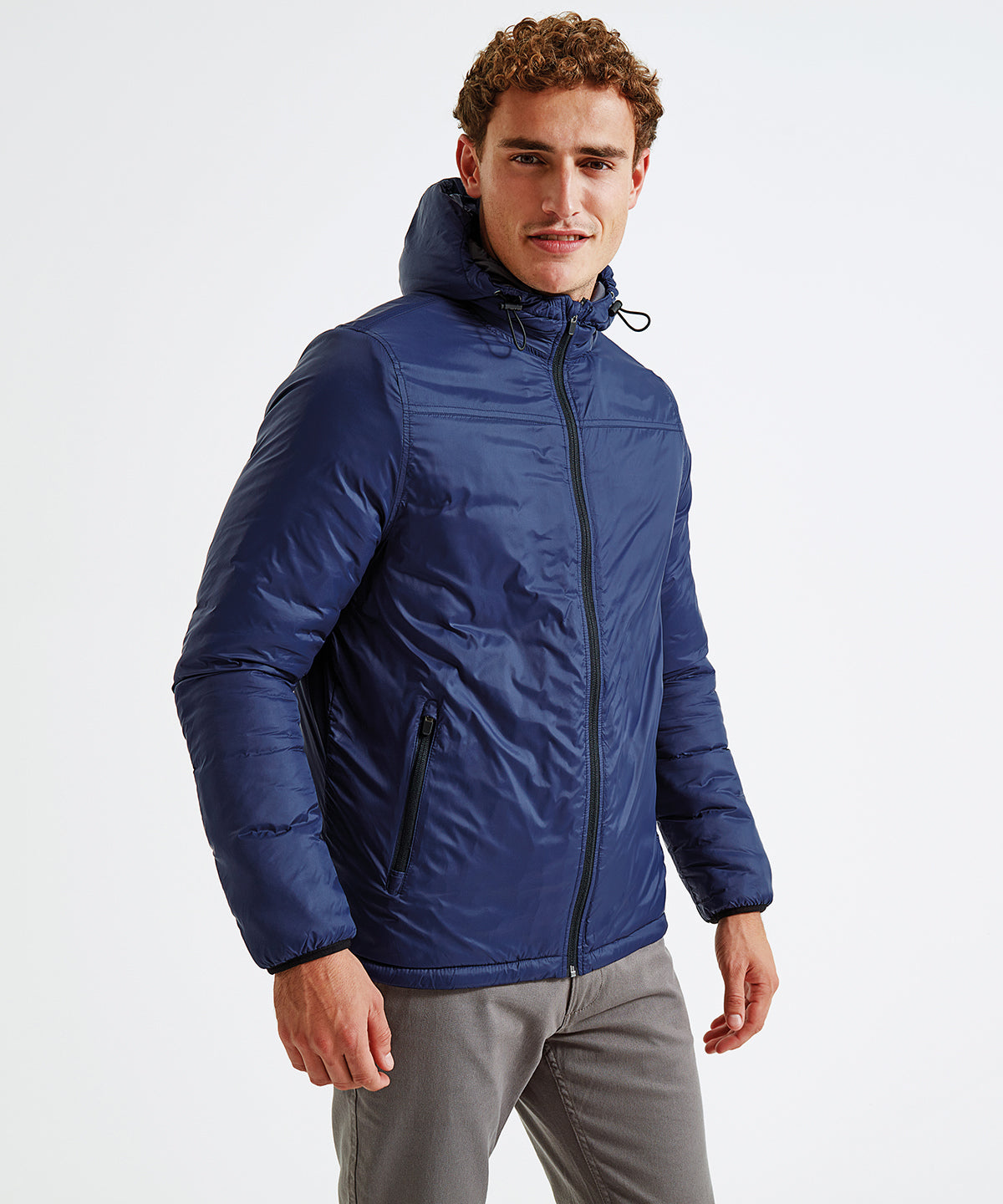 Asquith Fox Mens Padded Wind Jacket WindResistant Nylon Design