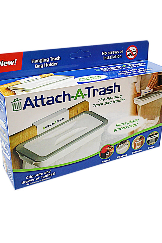 Convenient Attach A Trash Bag Holder for Kitchen Waste Disposal